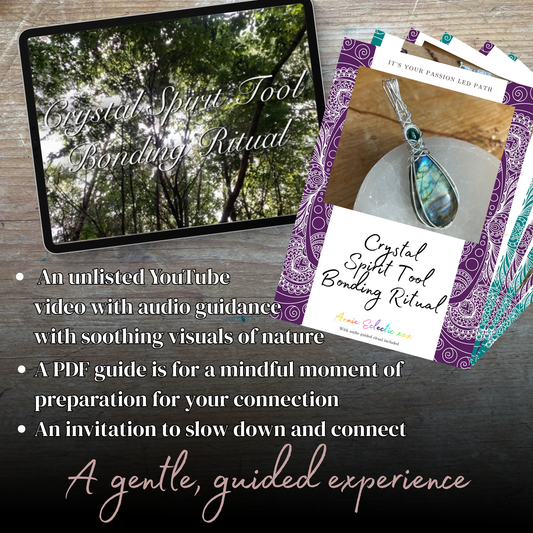 Guided Crystal Spirit Tool Ritual - PDF and Visual Audio Guide