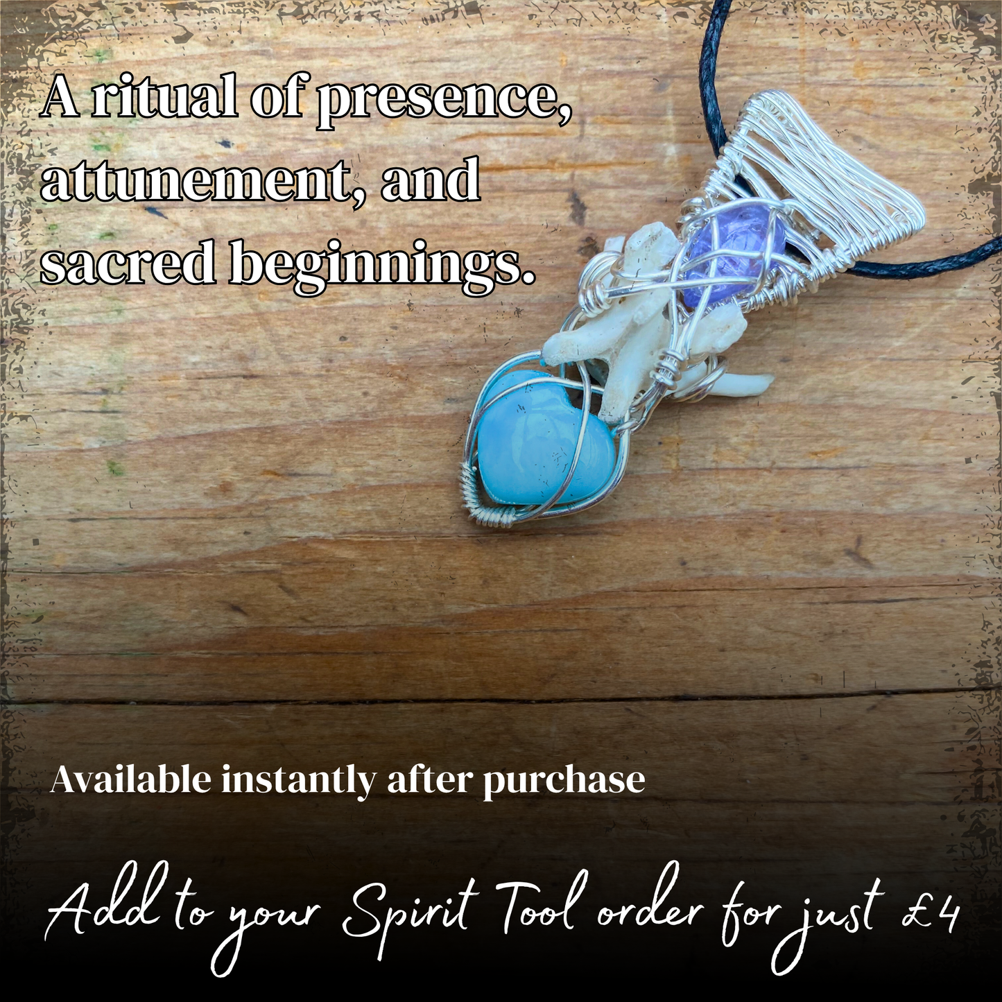 Guided Cryatl & Bone Spirit Tool Ritual - PDF and Visual Audio Guide