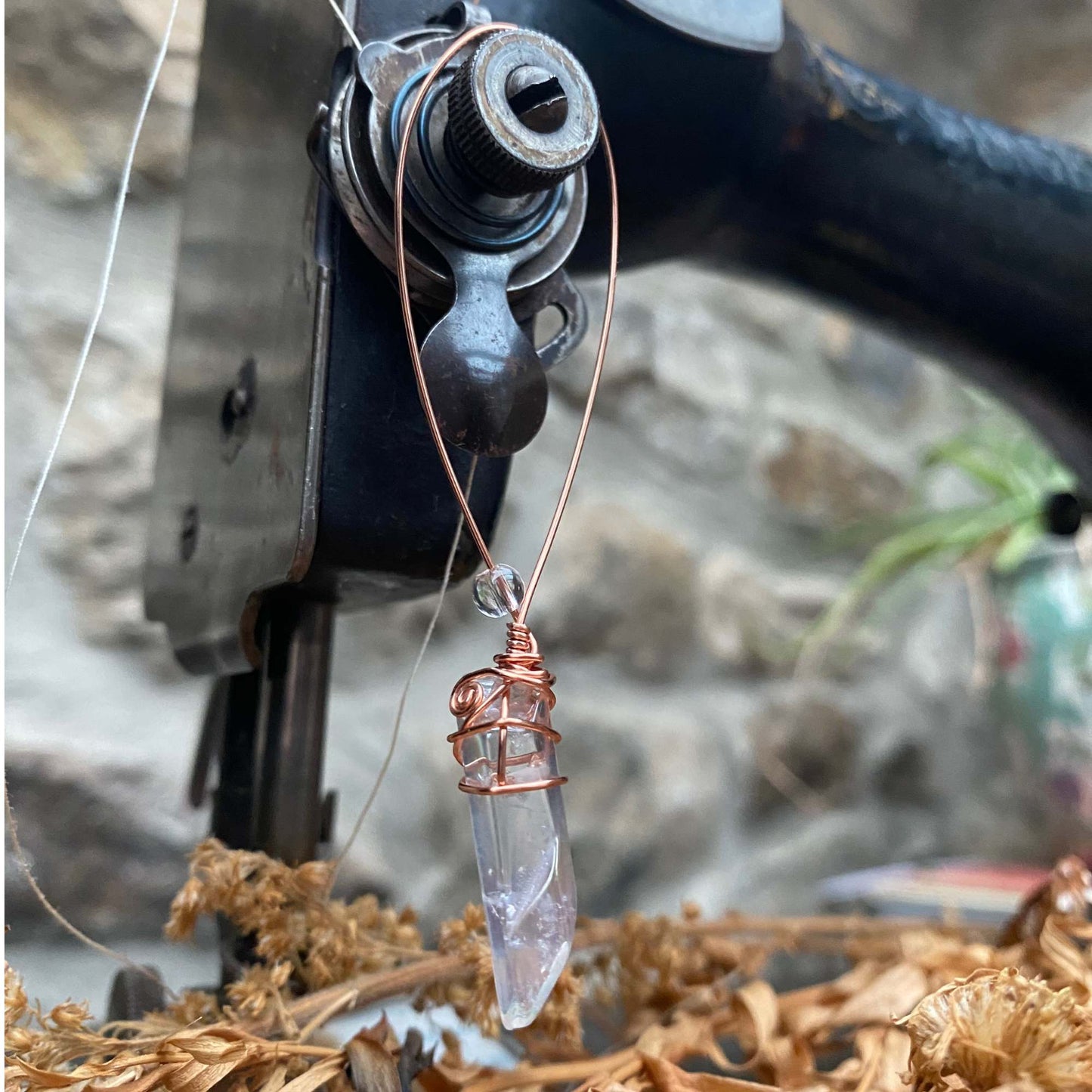 Aura Quartz Crystal Fidget Charms For Hands & Homes