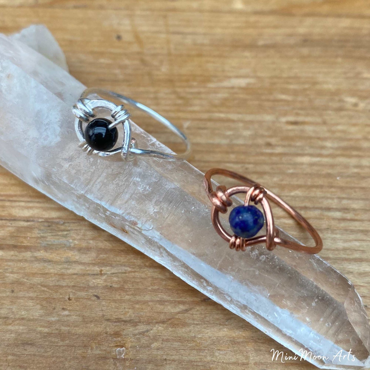 Orb Crystal Fidget Ring