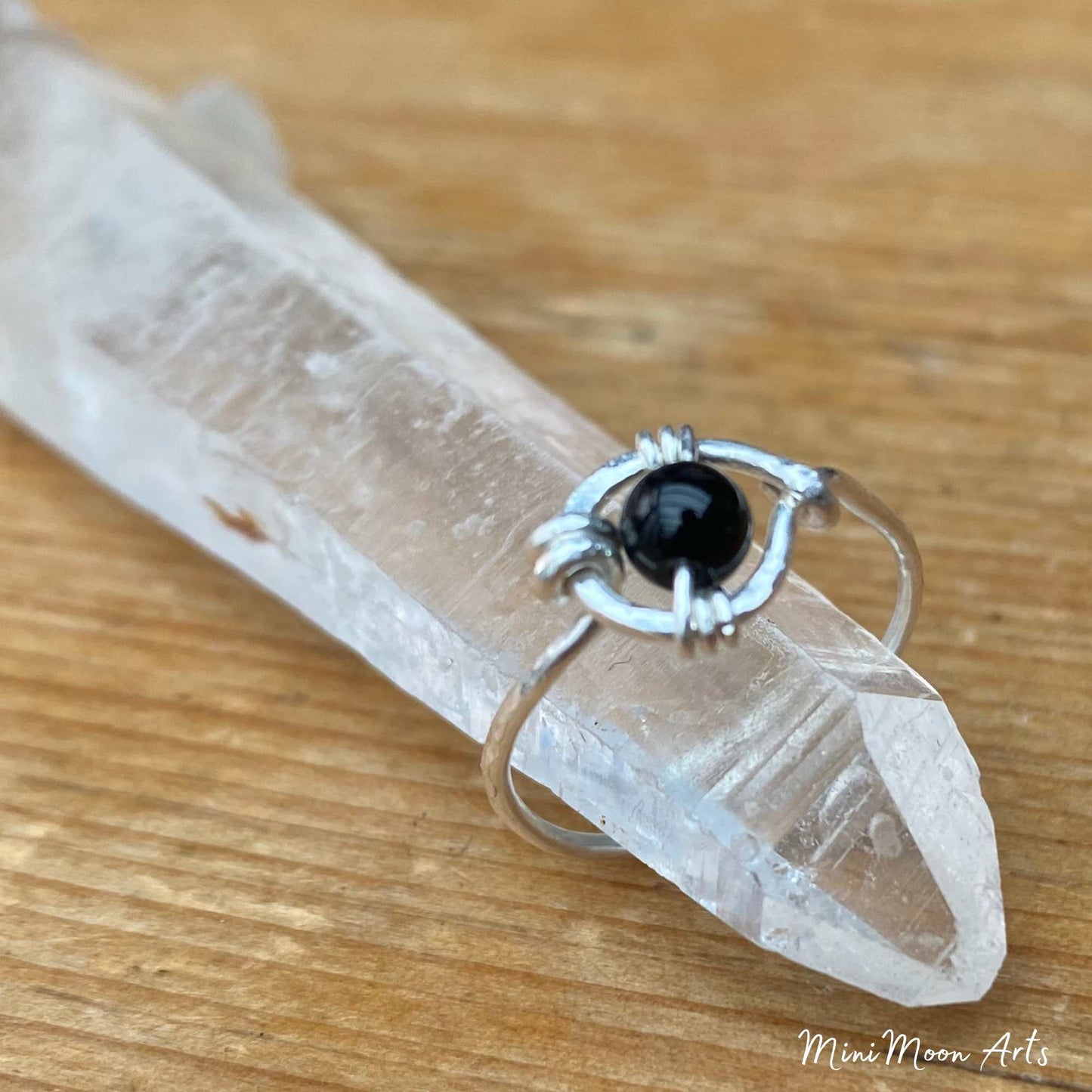Orb Crystal Fidget Ring