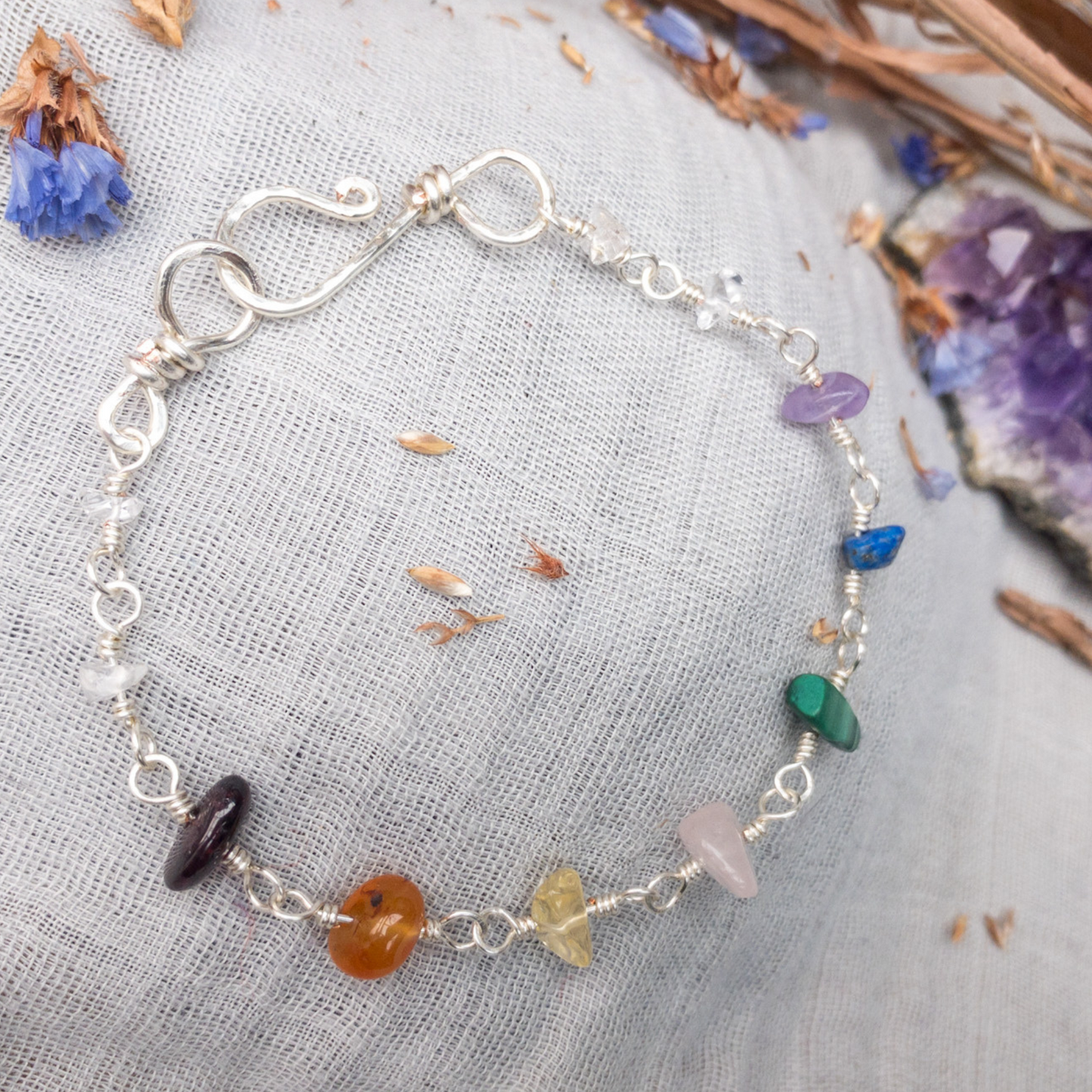 Wire Wrapped Menopause Bracelet