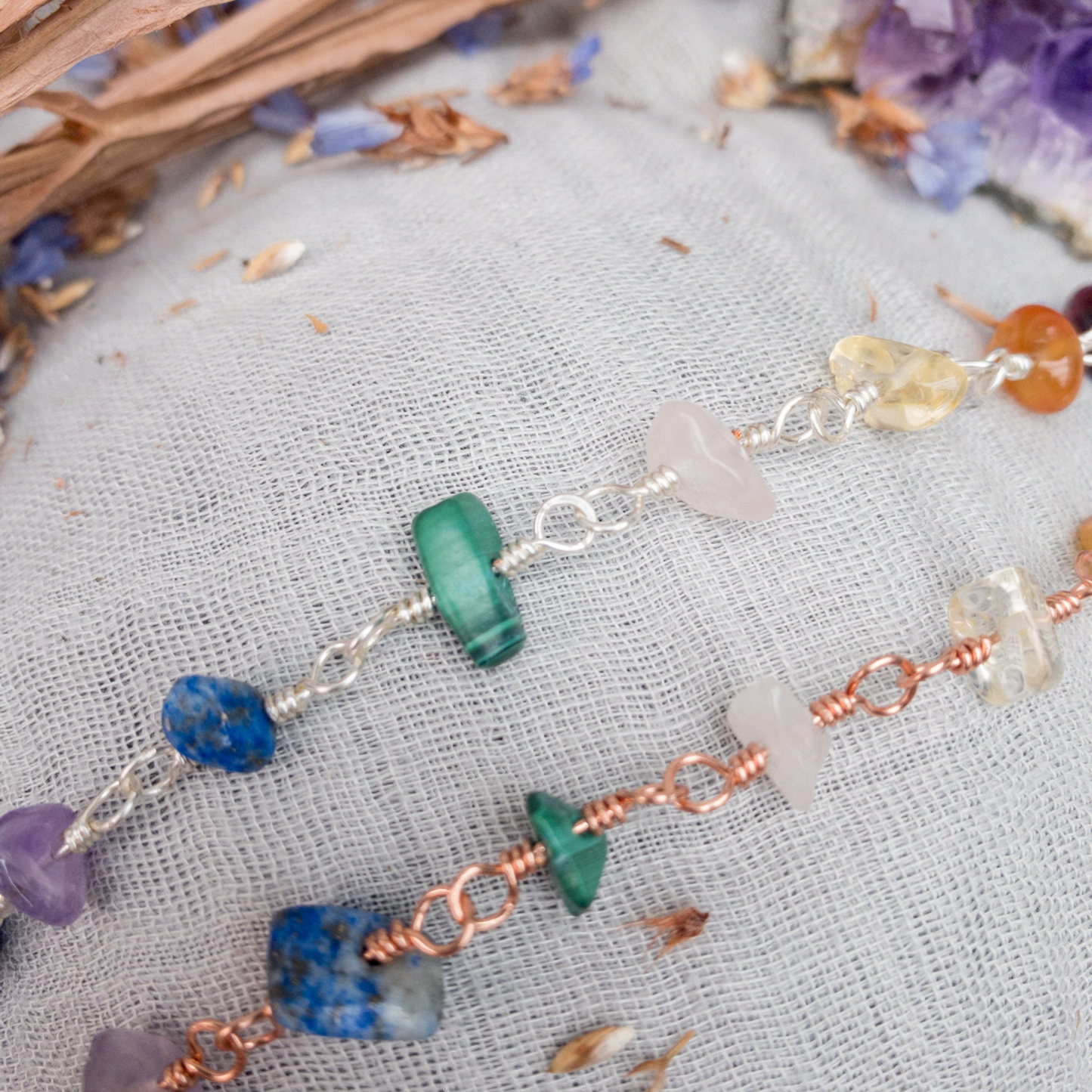 Wire Wrapped Menopause Bracelet