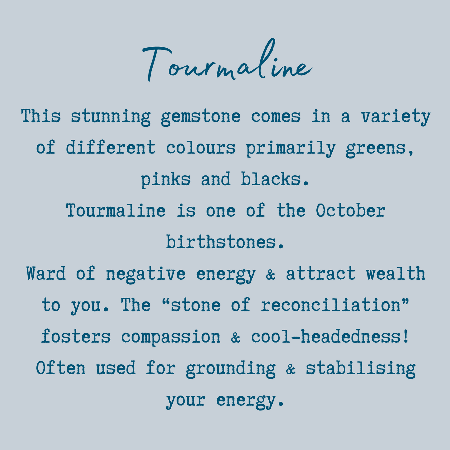 Tourmaline Triple Fidget Ring
