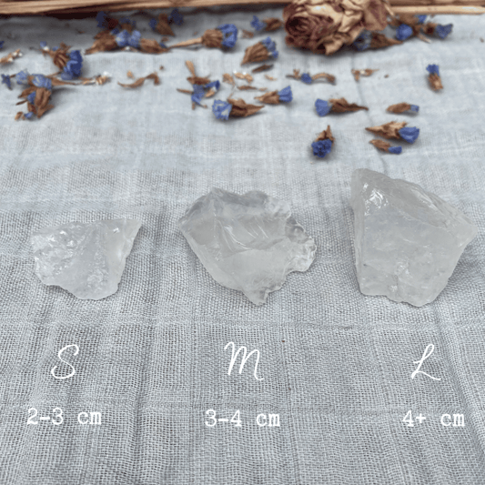 Raw Clear Quartz Crystal