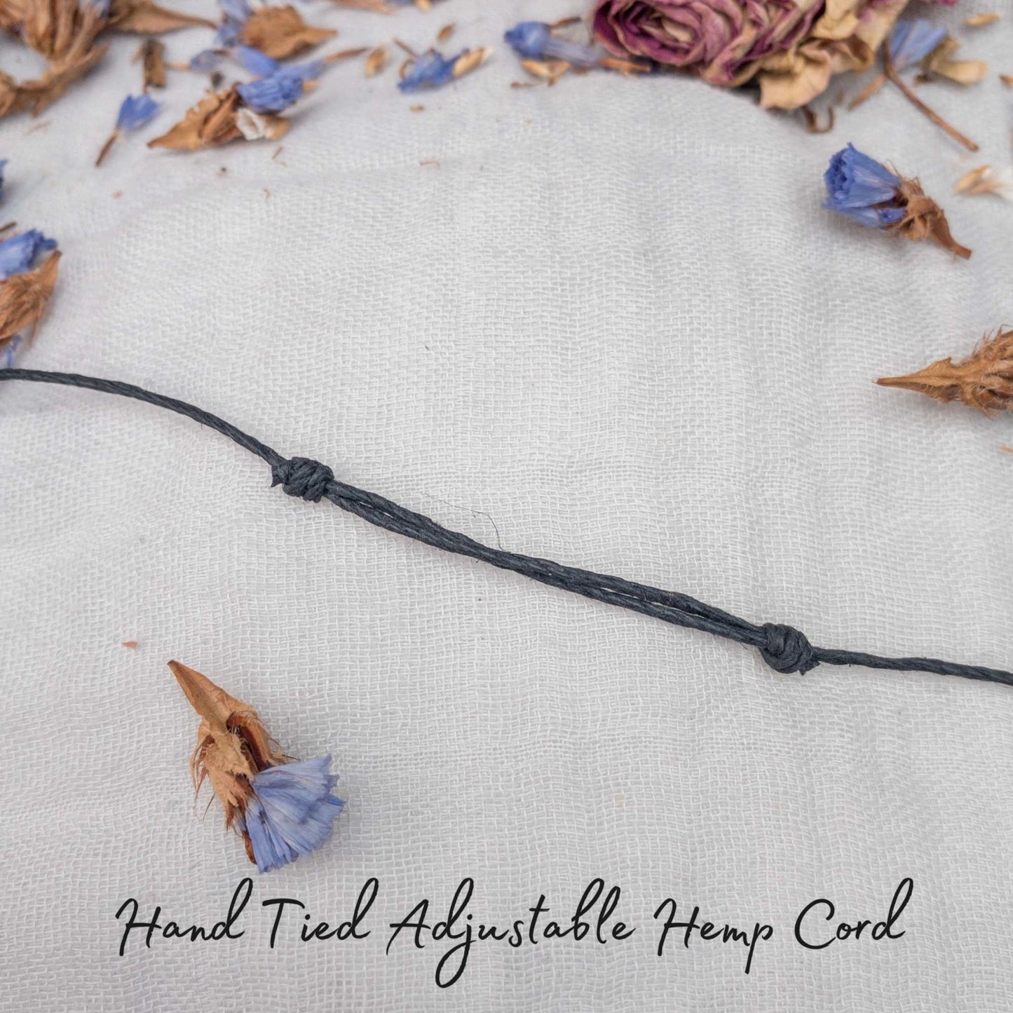 adjustable hemp cord