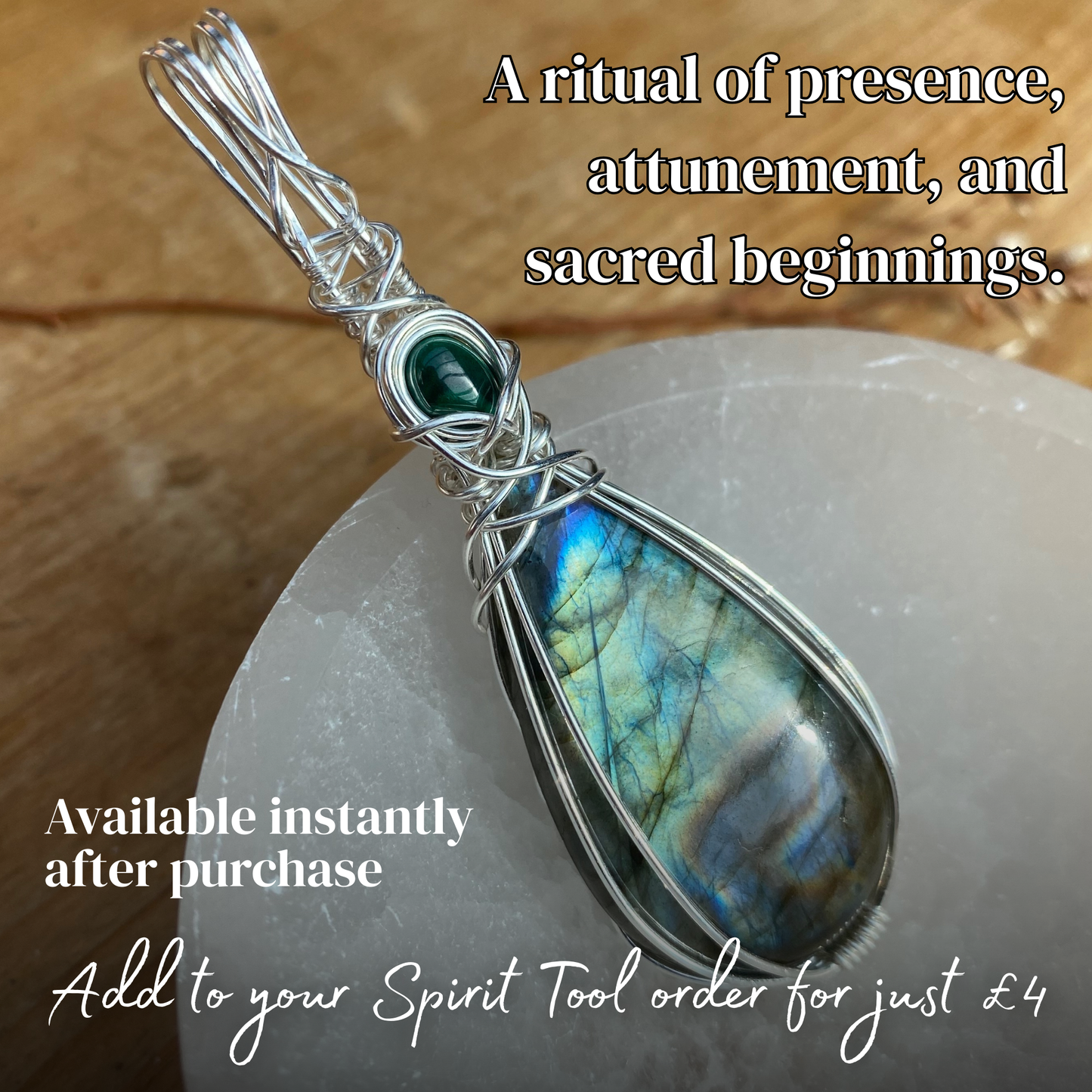 Guided Crystal Spirit Tool Ritual - PDF and Visual Audio Guide