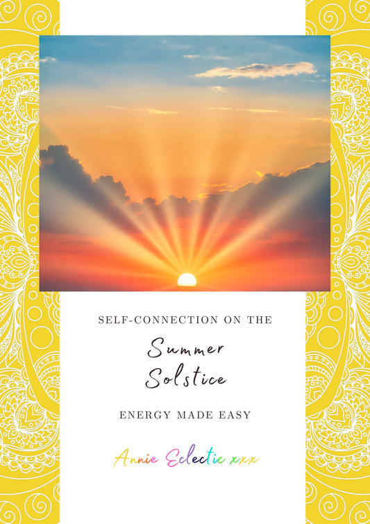 Summer Solstice Self-Connection Guide - PDF Download