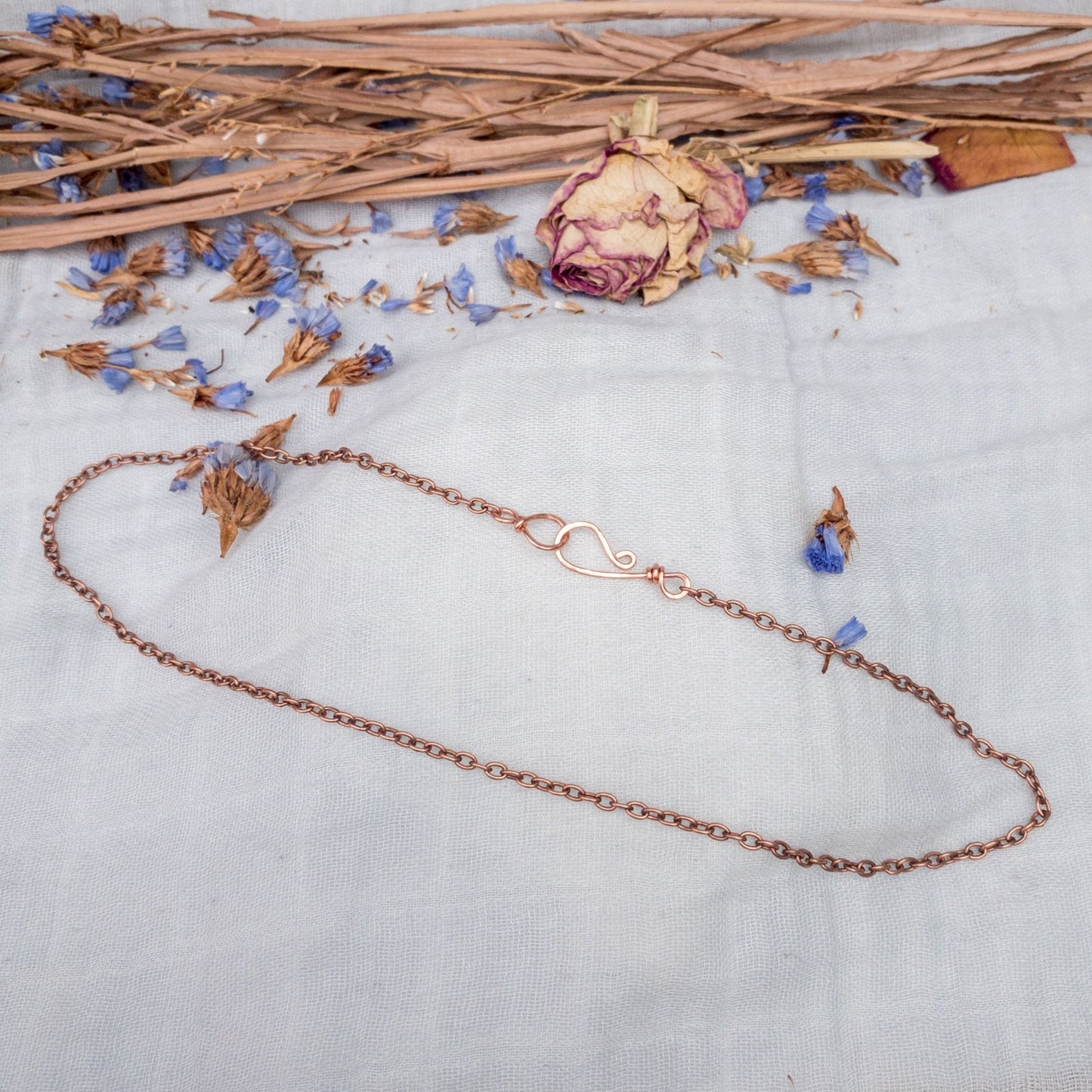 Chains With Handmade Clasps